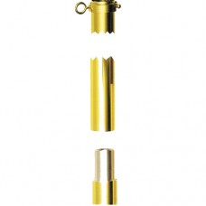 Annin® Anodized Gold Aluminum Flag Pole 5'-9' Adjustable